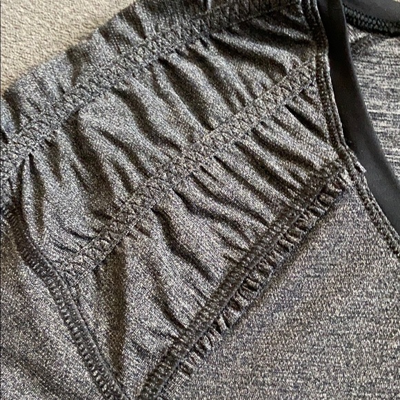 Lululemon grey long sleeve with detail - Picture 3 of 4